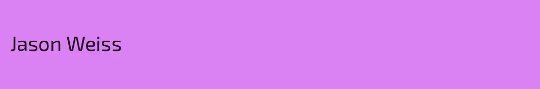 Jason Weiss